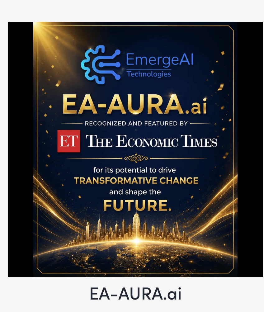 EA Aura recognition by The Economic Times